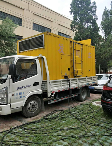 自贡发电车出租-柴油发电机组排烟系统设计要求及其考虑因素
