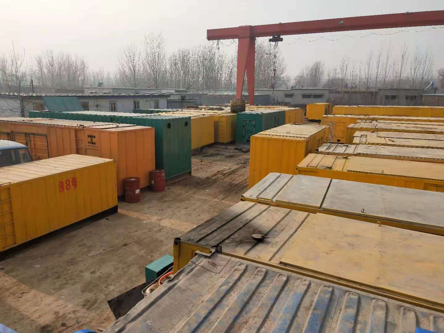 自贡租赁发电机-灰尘、风沙对柴油发电机组造成哪些不良影响？