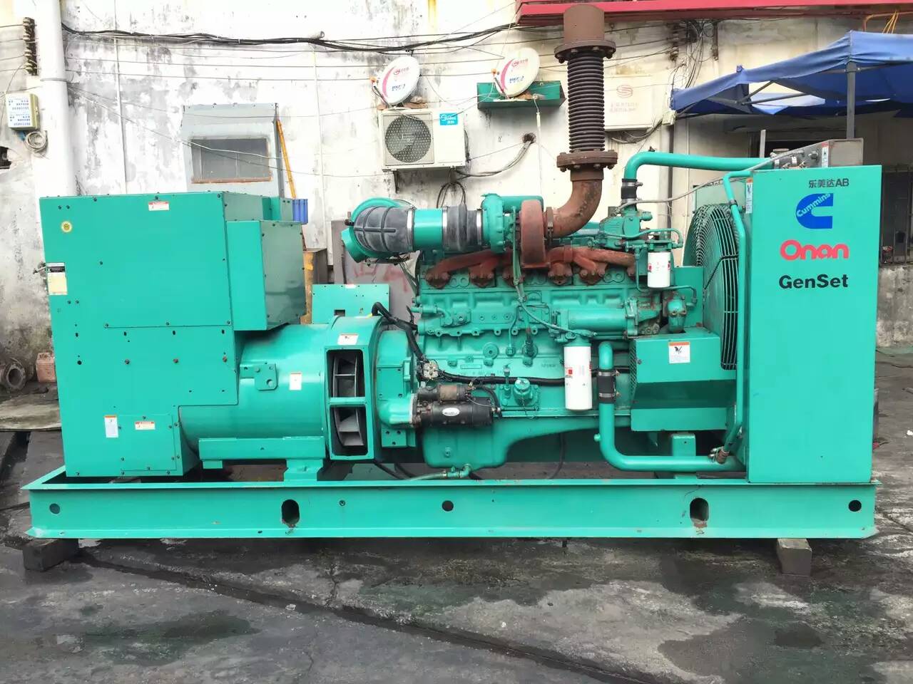 自贡租赁发电机-柴油发电机不正常冒烟的原因